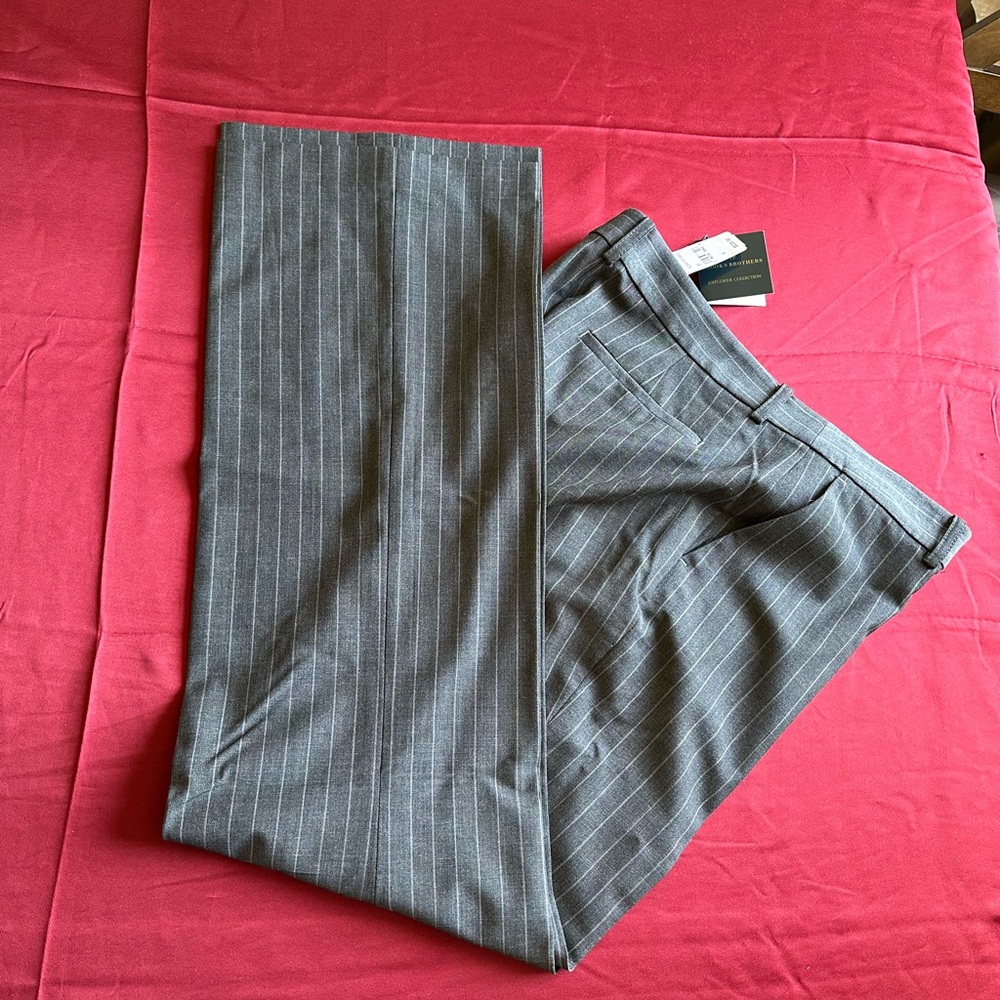 Brooks Brothers Explorer striped dress pants